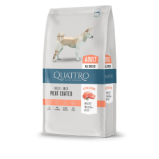 Quattro (Кватро) Dog Extra Salmon Adult All Breed - Сухой корм для взрослых собак всех пород с мясом лосося 12 кг