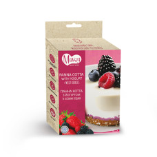 Mavsy (Мавсі) Dog Freeze Dried Panacotta with Yogurt and Wildberry - Ласощі для собак панна-котта з йогуртом та лісовими ягодами 50 г