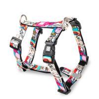 Max & Molly (Макс Молли) H-Harness Missy Pop S - Шлея для собак с принтом Мисси Поп