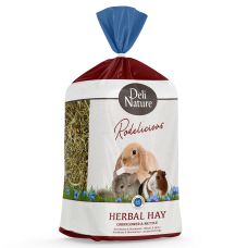 Deli Nature (Делі Натур) Rodelicious Herbal Hay - Cornflower & Nettle - Сіно для гризунів з волошкою та кропивою 0.6 кг
