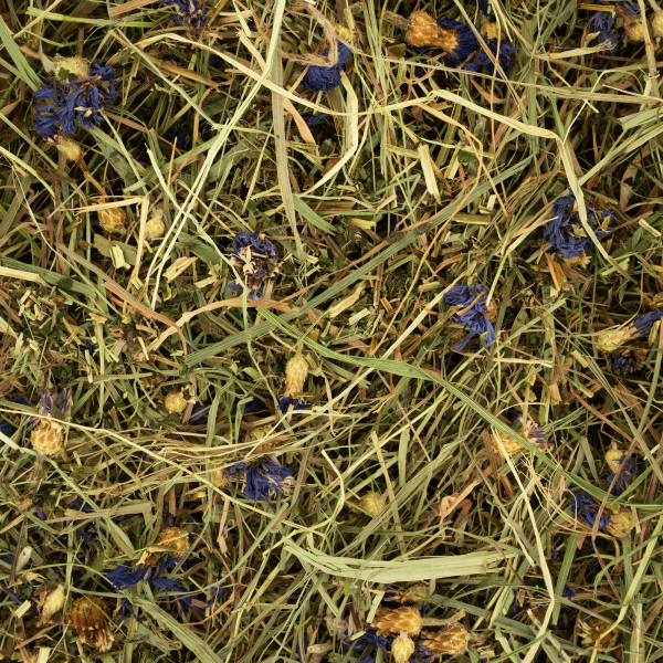 Deli Nature (Дели Натур) Rodelicious Herbal Hay - Cornflower & Nettle - Сено для грызунов с васильком и крапивой 0,6 кг