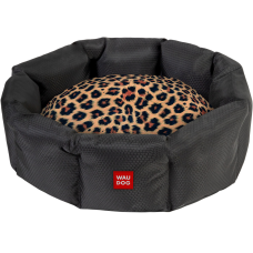 Waudog (Ваудог) Relax - Лежанка для собак середніх порід малюнок «Леопард» M 42х52х19 см
