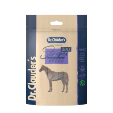 Dr.Clauder’s (Клаудер) Dog & Cat Grain Free Horse Stripes Snack All Life Stages All Breeds - Лакомство беззерновое для котов и собак всех возрастов и всех пород тренировочные стрипсы с мясом конины 80 г