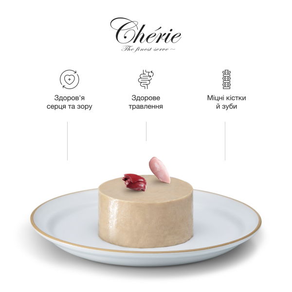 Cherie (Чери) Cat Grain Free Chicken Healthy Living Mousse Adult - Влажный беззерновой корм для взрослых котов мусс с мясом курицы 80 г Cherie (Чери) Cat Grain Free Chicken Healthy Living Mousse Adult - Влажный беззерновой корм для взрослых котов мусс с мясом курицы 80 г