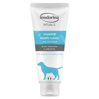 Inodorina (Инодорина) Shampoo Rituals Dog Manto Lungo - Шампунь для длинношерстных собак с экстрактом листьев мальвы и льняным маслом 250 мл