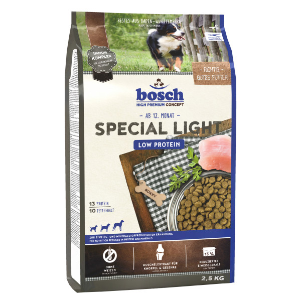 Bosch (Бош) HPC Adult Dog Special Light - Сухой корм для взрослых собак с пониженным содержанием белка и минеральных веществ 2.5 КГ