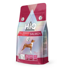 HiQ (Хай Кю) Dog Adult All Breed With Salmon - Сухий корм для собак всіх порід з лососем 11 кг