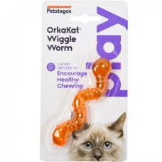 Petstages (Петстейдж) Orkakat Catnip Wiggle Worm - Іграшка для котів 10 см