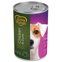 Lovely Hunter (Лавли Хантер) Dog Adult With Chicken and Duck - Влажный корм для взрослых собак с курицей и уткой 800 г