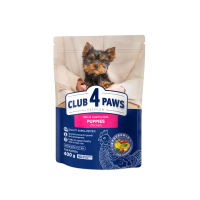 Club 4 Paws (Клуб 4 Лапы) Puppy Premium Small Breeds Chicken - Сухой корм для щенков мелких пород с курицей 400 г
