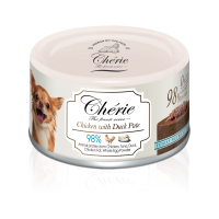 Cherie (Чері) Dog Grain Free Chicken & Duck Pate All Life Stages All Breeds - Вологий беззерновий корм для собак будь-якого віку та усіх порід паштет з м’ясом курки та качки 80 г