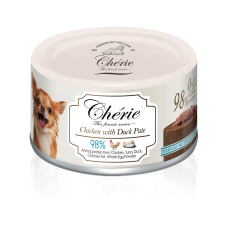 Cherie (Чери) Dog Grain Free Chicken & Duck Pate All Life Stages All Breeds - Влажный беззерновой корм для собак всех возрастов и всех пород паштет с мясом курицы и утки 80 г