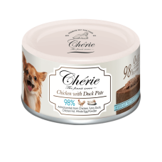 Cherie (Чері) Dog Grain Free Chicken & Duck Pate All Life Stages All Breeds - Вологий беззерновий корм для собак будь-якого віку та усіх порід паштет з м’ясом курки та качки 80 г