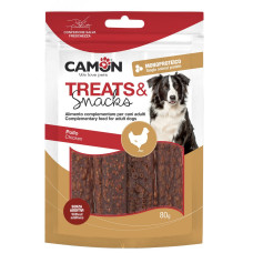 Camon (Камон) Dog Treats Jerky With Chicken - Ласощі для собак джерки з куркою 80 г
