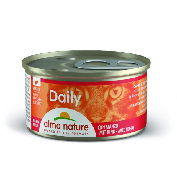 Almo Nature (Альмо Натюр) Daily Cat Beef - Влажный корм для кошек с говядиной 85 г