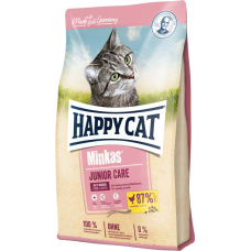 Happy Cat (Хепи Кет) Minkas Poultry Kitten - Сухой корм для котят возрастом от 1 до 6 месяцев с мясом птицы 10 кг