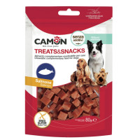 Camon (Камон) Dog Treats Small Dice With Salmon - Лакомство для собак маленькие кубики с лососем 80 г