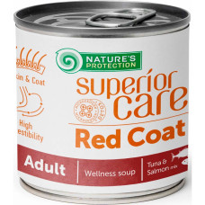Nature's Protection (Нейчерс Протекшн) Dog Superior Care Soup For Red Coat With Salmon&Tuna - Суп для собак з рудим забарвленням шерсті з лососем та тунцем 140 мл