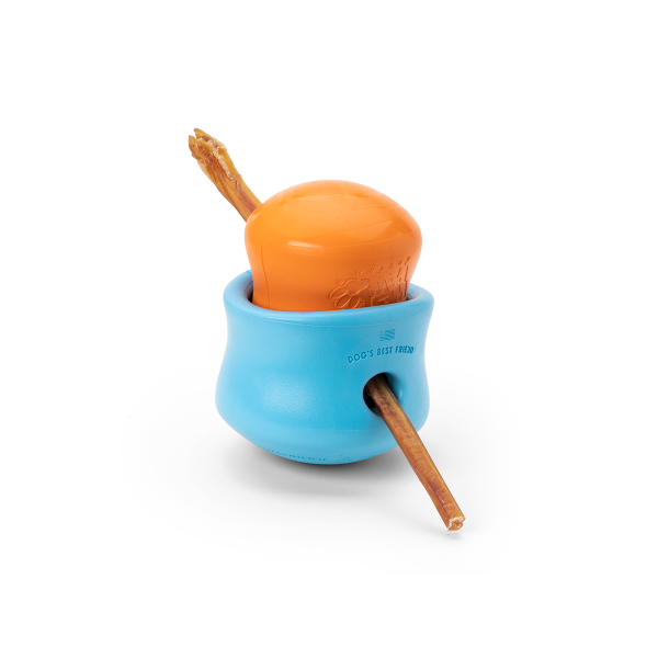 West Paw (Вест Пав) Toppl Treat Toy Green XL - Игрушка для умеренного грызения лакомства для собак 12 см