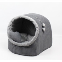 Уют - Будка для кошек серая 36х36х32 см