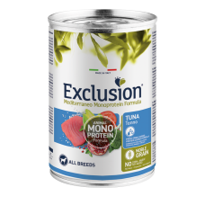 Exclusion (Ексклюжн) Dog Adult Tuna All Breeds - Вологий корм для дорослих собак всіх порід з м’ясом тунця 400 г