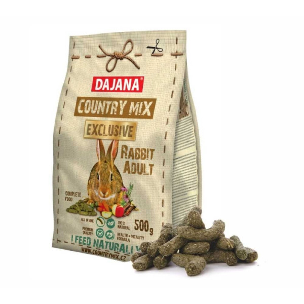 Country Mix (Кантри Микс) EXCLUSIVE Rabbit Adult - Корм для кроликов 500 г