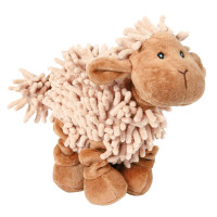 Trixie (Трикси) Sheep - Игрушка для собак плюшевая овца лохматая 21 см