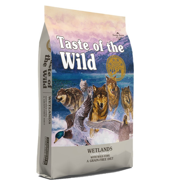 Taste of the Wild (Тейст оф зе Вайлд) Wetlands Canine Formula - Сухий корм для дорослих собак з качкою та перепелом 2 кг