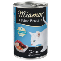 Miamor (Миамор) Cat Feine Beute with Salmon - Влажный корм для кошек беззерновой с лососем 400 г