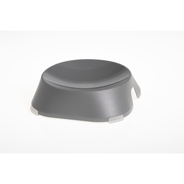Fiboo (Файбо) Flat Bowl Light Gray - Миска для животных плоская светло-серая 50 мл