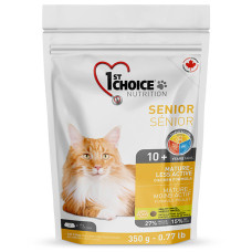 1st Choice (Фест Чойс) Cat Senior Less Aktiv - Сухий корм для котів літнього віку та малоактивних 350 г