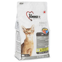 1st Choice (Фест Чойс) Cat Adult Hypoallergenic - Сухий корм для котів з особливими харчовими потребами з качкою 2.72 кг