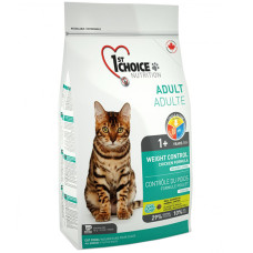1st Choice (Фест Чойс) Cat Adult Weight Control - Сухий корм для котів схильних до повноти 5.44 кг