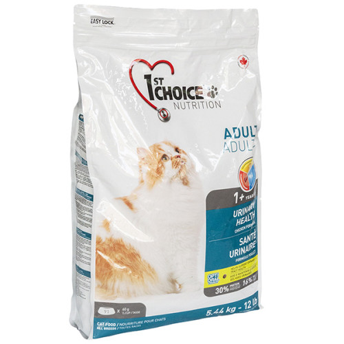 1st Choice (Фест Чойс) Cat Adult Urinary Health - Сухий корм для котів схильних до сечокам`яної хвороби 5.44 кг
