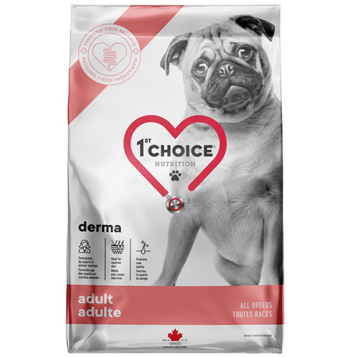 1st Choice (Фест Чойс) Dog All Breed Derma - Сухой корм для собак всех пород с проблемной кожей 12 кг