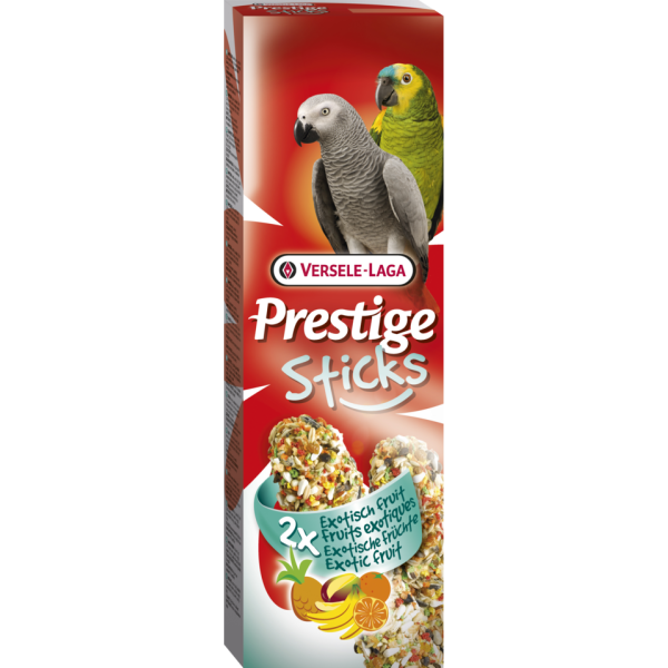 Versele-Laga (Версель Лага) Prestige Sticks Parrots Exotic Fruit - Ласощі для папуг з екзотичними фруктами 140 г