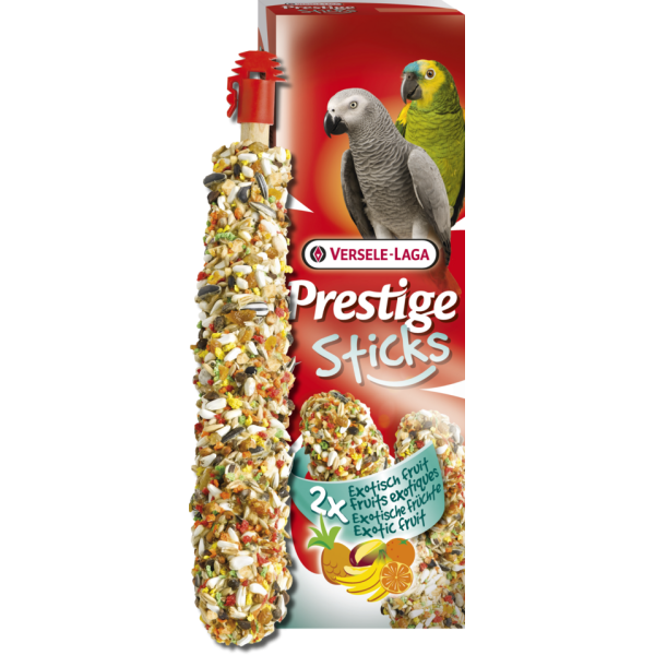 Versele-Laga (Версель Лага) Prestige Sticks Parrots Exotic Fruit - Ласощі для папуг з екзотичними фруктами 140 г
