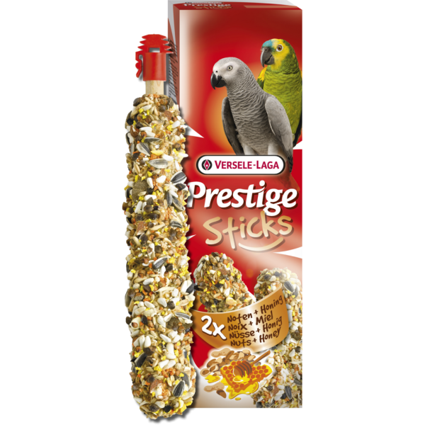 Versele-Laga (Версель Лага) Prestige Sticks Parrots Nuts & Honey - Ласощі для папуг з горіхами та медом 140 г