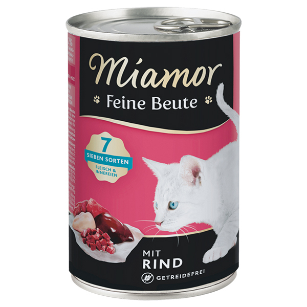 Miamor (Миамор) Cat Feine Beute with Beef - Влажный корм для кошек беззерновой с говядиной 400 г