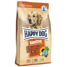 Happy Dog (Хепи Дог) NaturCroq Beef & Rice Adult All Breeds - Сухой корм для взросых собак всех пород с мясом говядины и рисом 15 кг