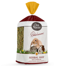 Deli Nature (Делі Натур) Rodelicious Herbal Hay - Daisy & Dandelion - Сіно для гризунів з ромашкою та кульбабою 0.6 кг