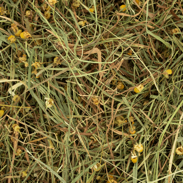 Deli Nature (Дели Натур) Rodelicious Herbal Hay - Daisy & Dandelion - Сено для грызунов с ромашкой и одуванчиком 0,6 кг