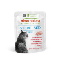 Almo Nature (Альмо Натюр) HFC Cat Sterilised Chicken Fillet - Влажный корм для стерилизованных кошек с куриным филе 50 г