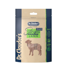 Dr.Clauder’s (Клаудер) Dog & Cat Grain Free Lamb Stripes Snack All Life Stages All Breeds - Лакомство беззерновое для котов и собак всех возрастов и всех пород тренировочные стрипсы с мясом ягненка 80 г