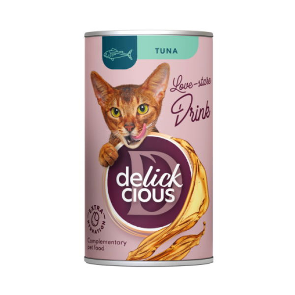 Delickcious (Деликшиз) Cat Drink With Tuna - Напиток для кошек с тунцем 140 г
