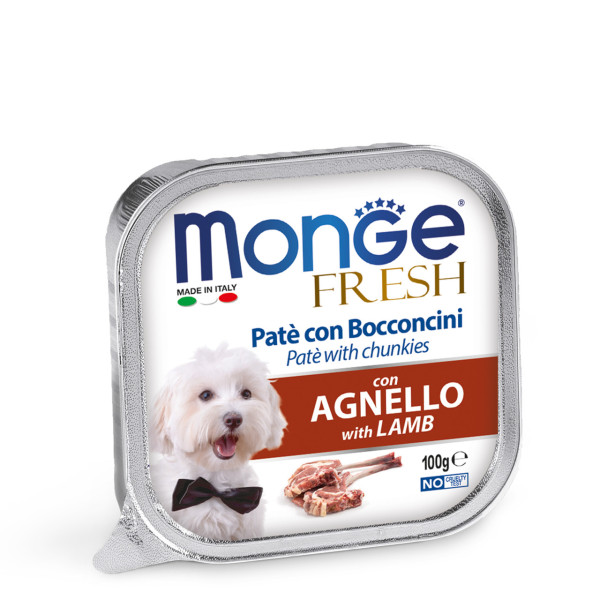 Monge (Монже) Dog Fresh Lamb - Влажный корм для собак с ягненком 0.1 кг