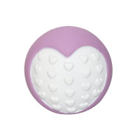 Misoko&Co (Мисоко&Ко) White Latex Ball - Игрушка для собак мяч белый с сердечком 6.35 см