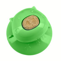 AnimAll (Энимал) CrazZzy Cat Toy Suction Cup Green Pig - Игрушка для котов на присоске свинья зелёная 8 см