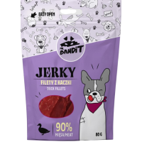 Mr. Bandit (Мр.Бандит) Dog Jerky Duck Fillets - Лакомство для собак джерки из утки 80 г