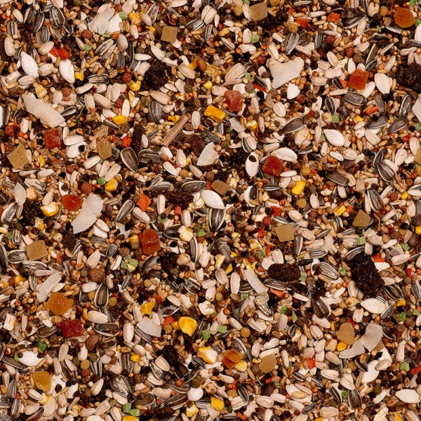 Deli Nature (Дели Натур) Premium Parrots - Полнорационный премиум корм для попугаев обогащен фруктами 0.8 кг